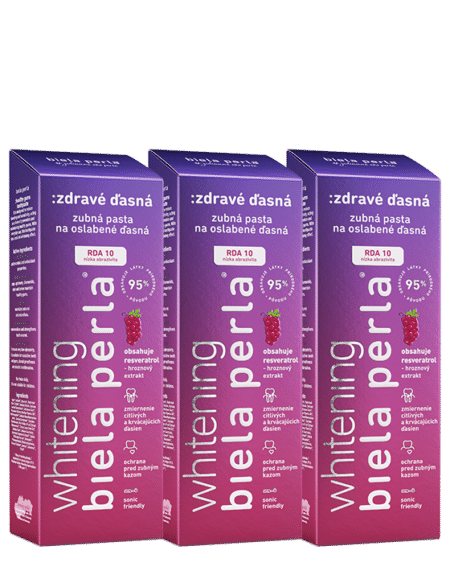3-pack :zdravé ďasná