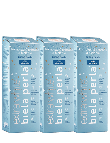 3-pack :komplexná ochrana a bielenie