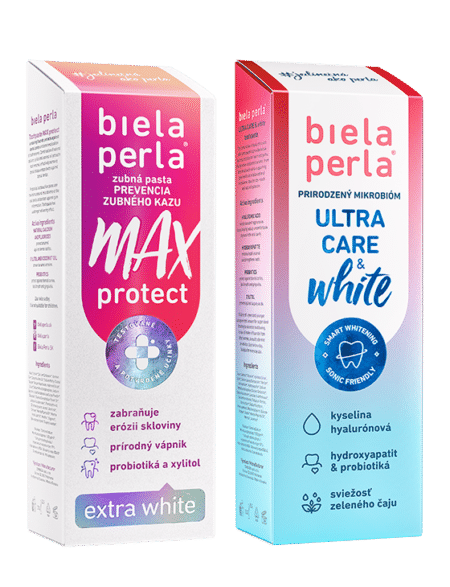 Komplexná ochrana: MAX protect + ULTRA CARE & white