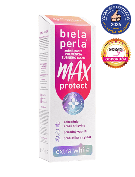 Bieliaca zubná pasta MAX protect