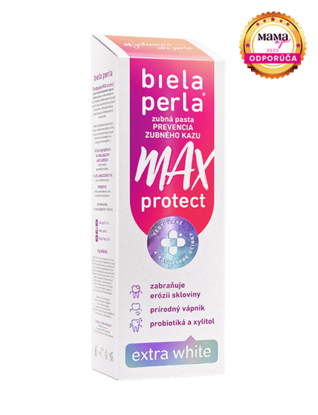 Bieliaca zubná pasta MAX protect