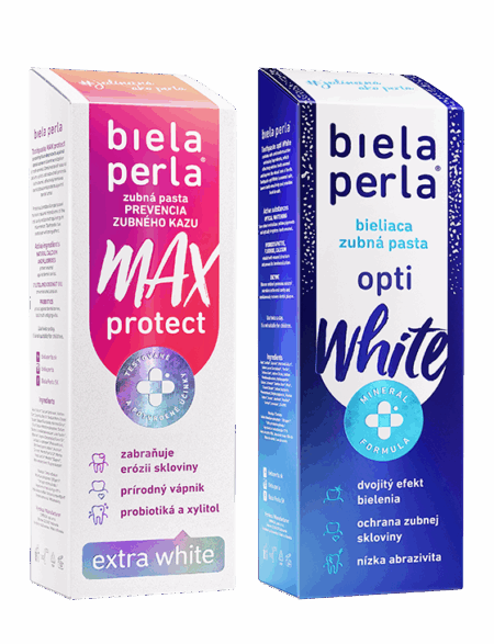 Bieliaca sada MAX protect + opti White