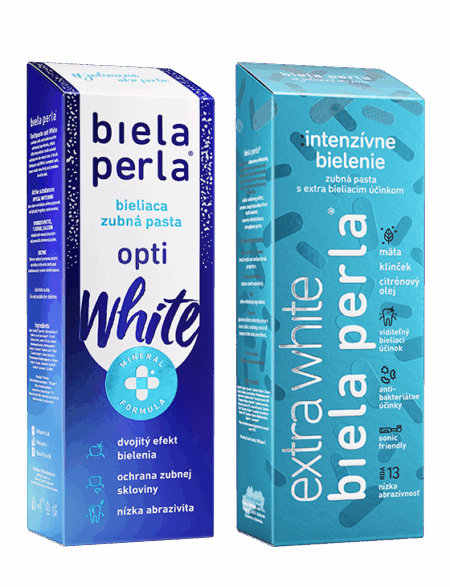 Bieliaca sada opti White + :intenzívne bielenie