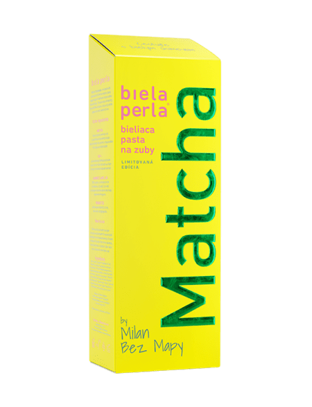 Limitovaná zubná pasta Matcha by Milan Bez Mapy