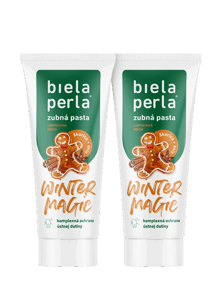 Sada limitovanej zubnej pasty WINTER MAGIC