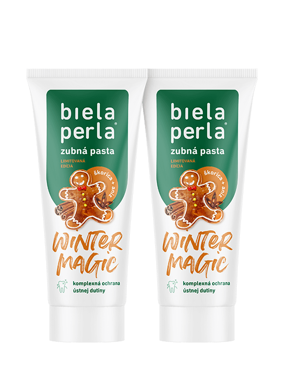 Sada limitovanej zubnej pasty WINTER MAGIC